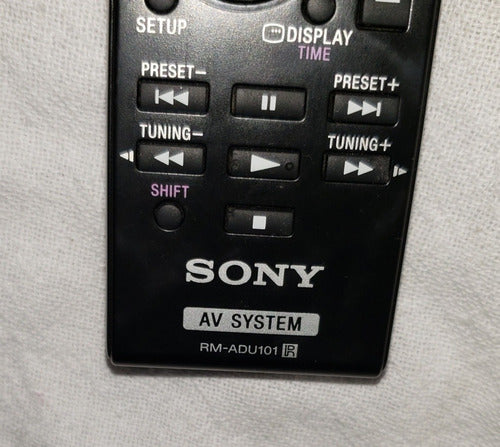 Rm-adu101 Controle Remoto Sony Rm-adu101 0