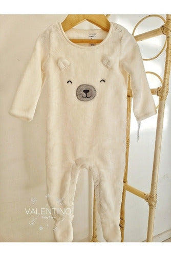 Carter's Super Soft Plush Bear Onesie 4