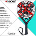 Hacker Paleta Padel Lvl-3 Strike 3k Eva Confort Importada 1