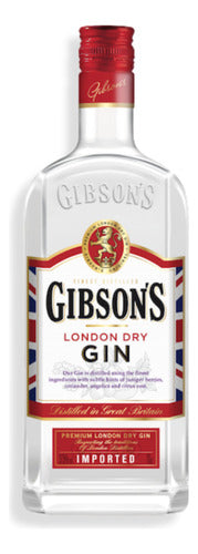 Gibson's London Dry Gin Distilled In Great Britain 700ml X6 1