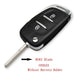 CMA Key Blade Case for Peugeot 308 3008 5008 2008 2 Button Executive 2