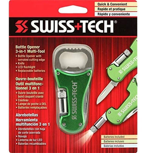 Swiss+tech St60319 Abrebotellas Multiherramienta Con Cuchill 1