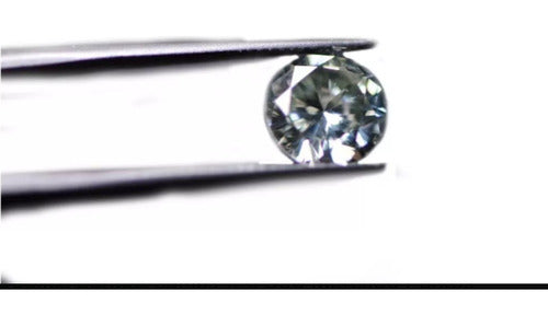 White Moissanite Diamond 0.5cts 0
