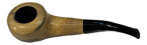 Pipa De Madera Luiggi Pipe Chica Pipa Corta Curva 1