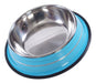 Stainless Steel Dog Feeder with Line Design Color 34cm 19