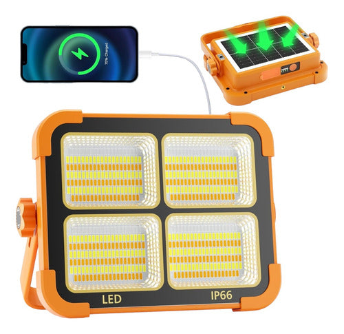 Reflector Led - Power Bank- Casa - Solar Emergencia Taller 1