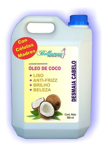 Bidon Alisado Definitivo De Oleo De Coco Profesional 5 Lts 0