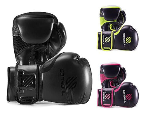 Guantes De Entrenamiento De Kickboxing De Gel Esencial De Sa 0