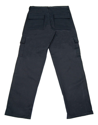 MKT Pantalón Cargo Gabardina Ropa De Trabajo 6