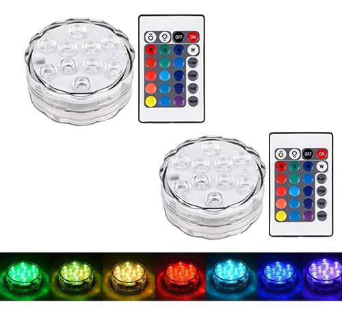 Onerbuy RGB Color Changing Accent Light with Remote Control for Parties 1