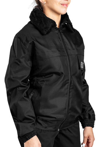 Premium Detachable Collar Police Windbreaker Jacket by Rerda 15