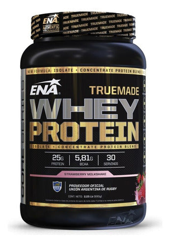 ENA Sport TrueMade Whey Protein Strawberry - 2.05 Lb 0