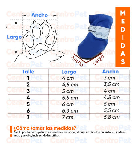 Pethome Botitas Perros Impermeable Botas Antideslizantes Lluvia 06 2