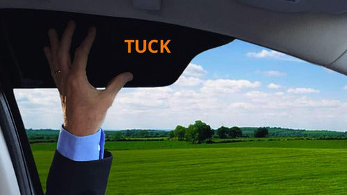 TuckVisor Car Sun Window Shade Visor Shades Visors Extender 5