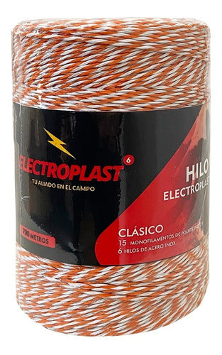 Electroplast® Hilo Boyero Electrico 700 Metros Clasico 6h 0