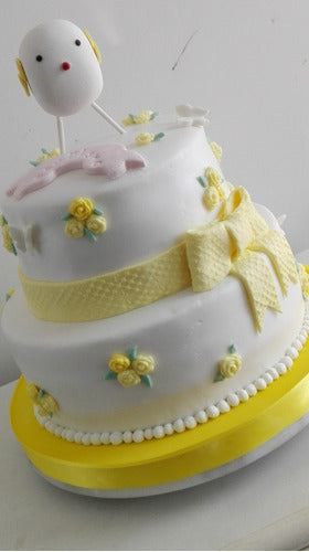 Nutellinna Dulce & Salado: Decorated Cakes (Birthdays, Baptism, Weddings, 15th Birthdays) 5