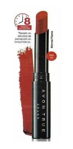 Labial Avon True Larga Duración | Tono Eternal Flame 0