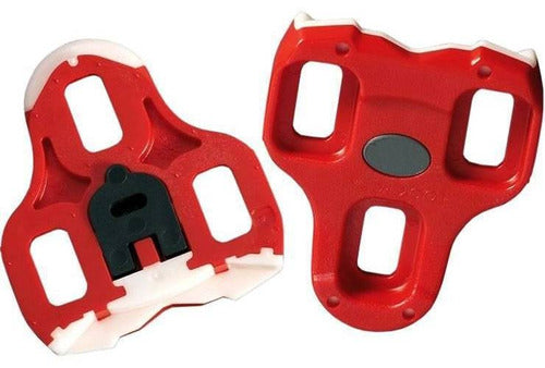 Taco Pedal Speed Look Keo Vermelho 9º Float Original Road Tt 1