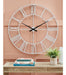 Signature Design by Ashley Paquita Round Vintage Wall Clock 3