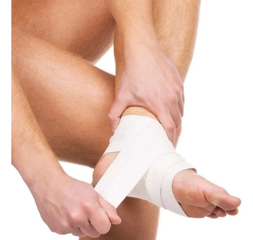 Orthopedic Sports Kit: Strapping Tape + Kinesiology Tape + Cohesive Bandage Set of 6 Rugby 4
