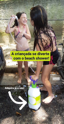 Ducha Portátil Praia E Camping  5 Litros 4