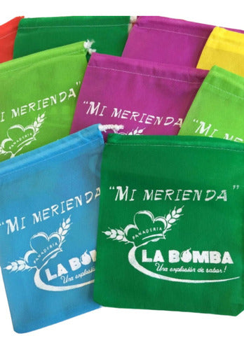 30 Bolsas Con Logo A Una Tinta. 0