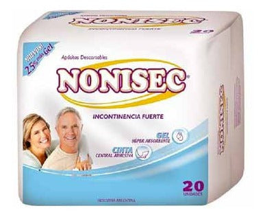 Nonisec 240 Adult Incontinence Pads (14x46cm) 1