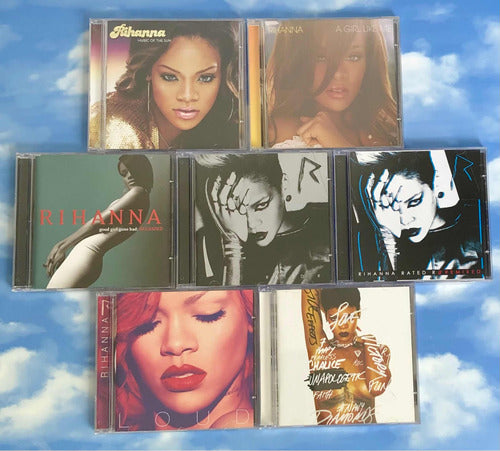 Coleção 7 Cds Rihanna 0