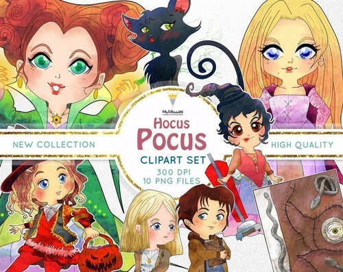 Burbujitas Cliparts Images Png Hocus Pocus M20 1