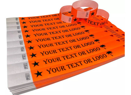 Rapi Ticket 500 Printed Tyvek Wristbands for Parties, Events, and Pools 6