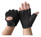 Loska Fitness Gym Gloves for Strength Training and Spinning - Leather 0