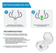 Adjustable Chin Strap & Magnetic Nose Clip for Snoring Relief 2