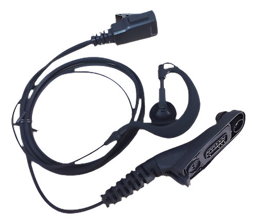 Motorola Clip On Ear Hook Headset Microphone for Radio Mo 0