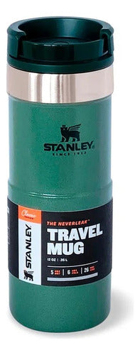 Termo Travel Mug Stanley Neverleak Verde 350ml 0