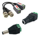 Pack Balun Connector + DC Male Female Plug CCTV 0