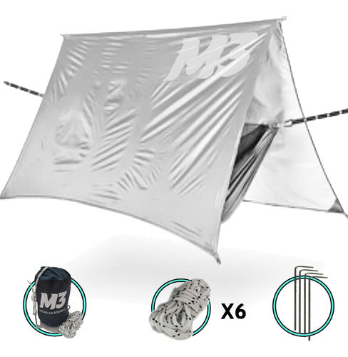 M3® Tarp Overhang for Hammock Tent 3x3 - Official Store 9