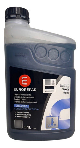 Eurorepar Organic Refrigerant Liquid 1 Liter Red/Green 4