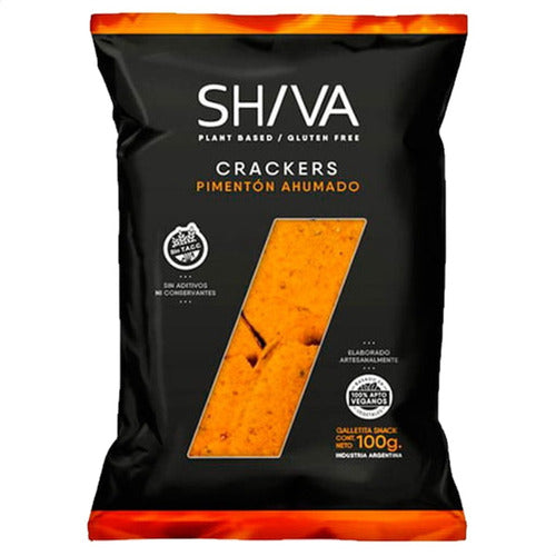 Shiva Crackers Pimentón Ahumado 0