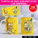 Plantillas Para Sublimar Tazas Los Simpsons 0