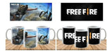 Sublimation Templates Mugs - Free Fire Cups 10 Designs 2