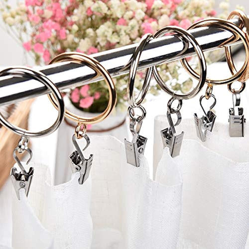 Coideal Package of 100 Stainless Steel Hooks for Hanging Lights 1