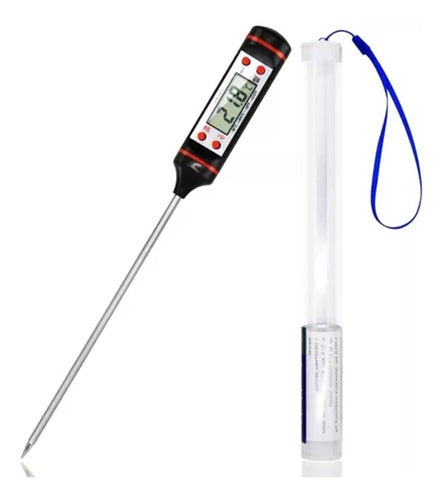 DekaTienda Set Digital Kitchen Thermometer + Threaded Water Purifier Filter 1