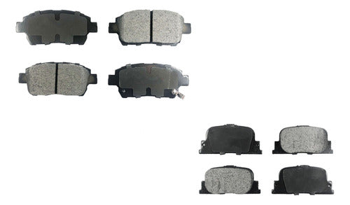 Gr Frenos BYD F3 Front and Rear Brake Pads 0