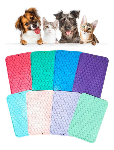 Generic Lick Mat Silicone Stress Relief Carpet for Dogs and Cats 0