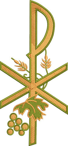 Embroidery Design: Chi-Rho / Constantinian Cross 0