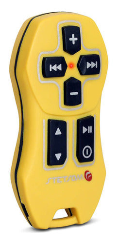 Controle Remoto Som Alcance Control Stetsom Sx 200m Amarelo 3