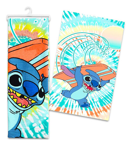 Disney Stitch Beach Towel Set - Bundle With Lilo And Stitch 1