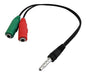 Cable Adaptador Spica 3,5mm Manos Libres Micrófono Auricular 1