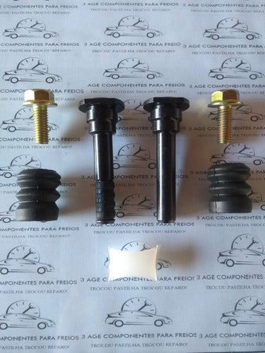 2 Kit Reparo Pino Guia Pinça Freio Suzuki Sx4 4