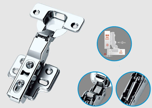 Rey Soft Close 9 Degree 35mm Hinge - 1 Unit 1